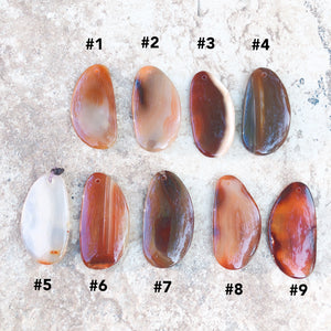 Agate Pendants