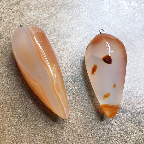 Agate Pendants